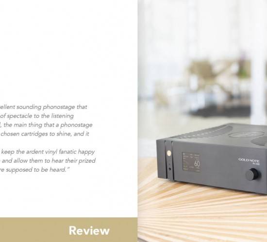 GOLD NOTE PH-1000 > HiFi Pig review