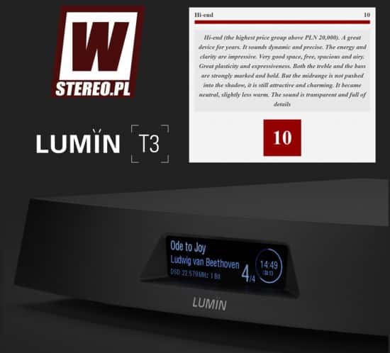 LUMIN T3 > 10/10!