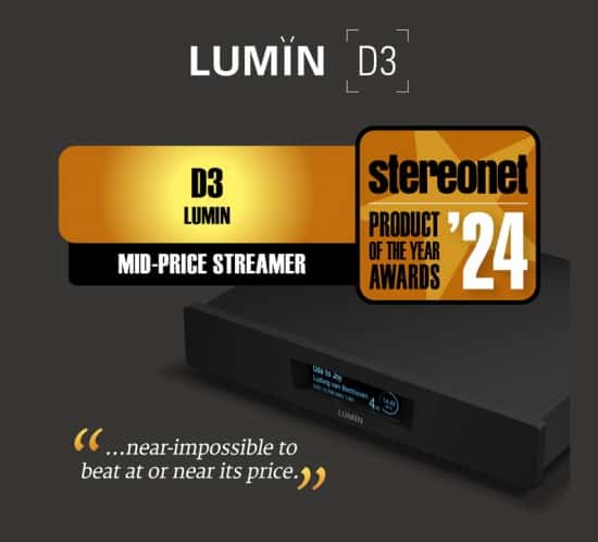 LUMIN D3 > Product of the year award 2024, Stereonet